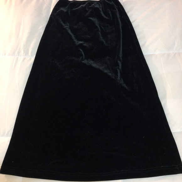 Vintage Girls Velvet Skirt and Tank Set - Picture 4 of 5